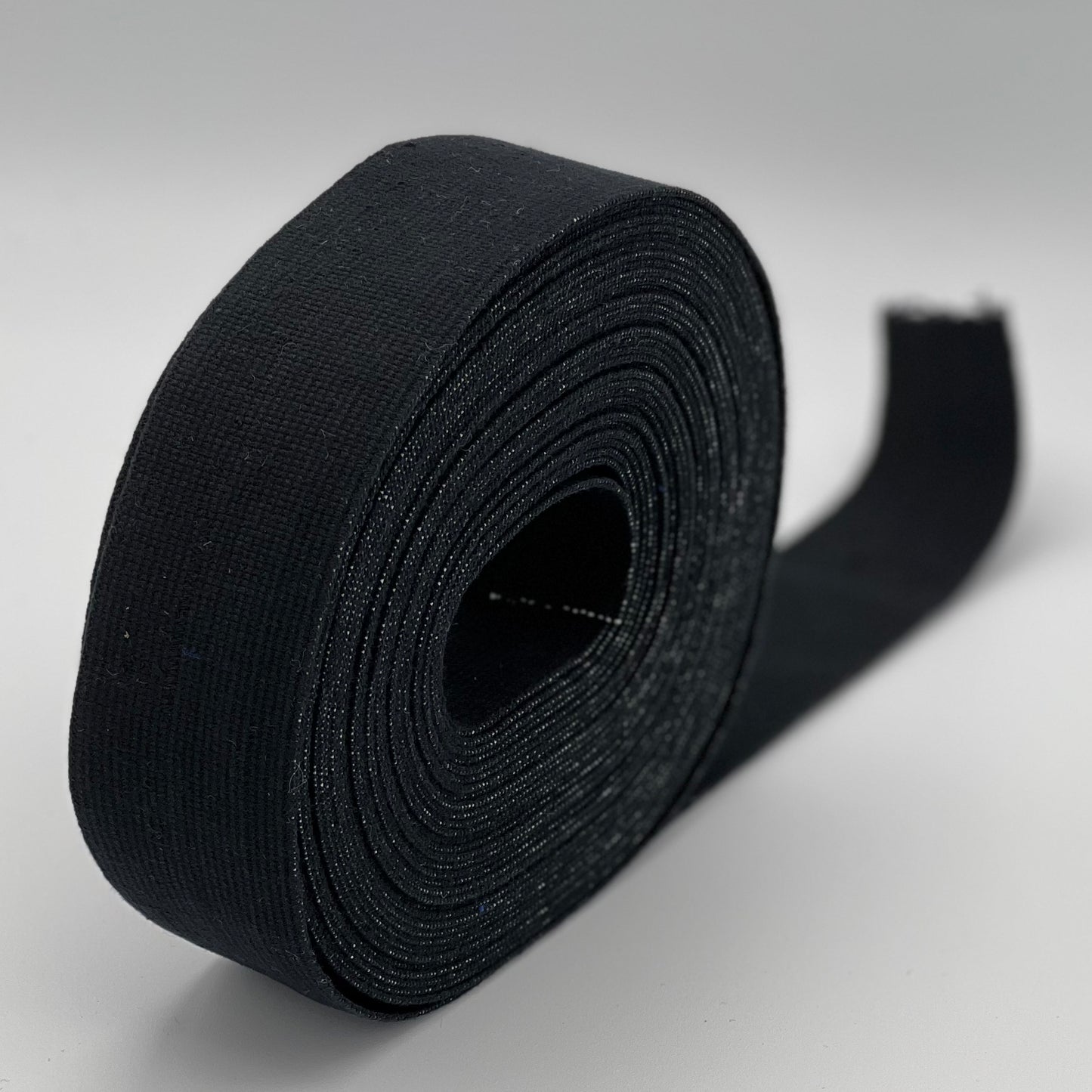 
                  
                    CEAE Organic GOTS-Certified Cotton Elastic Blended with Natural Rubber | 100% Biodegradable | Black | 4mm - 48mm Width | 10/25/50/100 Pack
                  
                